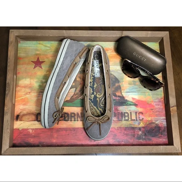 ⛵️ Sperry top-sider Largo ballet Flats Boat shoes - Picture 2 of 7